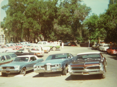 back parking lot 1978