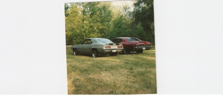 Shawn Newberry's 69 Camaro and my 69 Chevelle