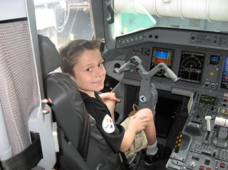 AJ IN THE PILOT'S SEAT ***OH NO***