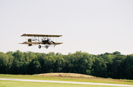 Take off in Wright B Flyer