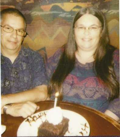 Larry & me on our 31st anniversary (2005)