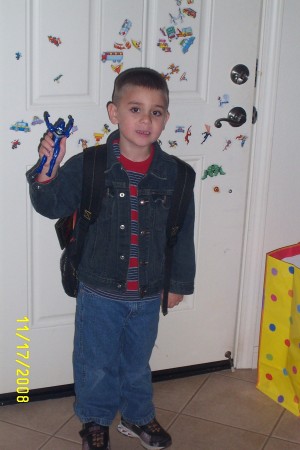 Alec's 1st Day of Preschool