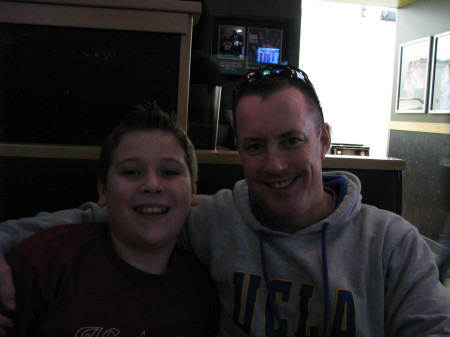 Me & Peyton Michael at BW3's(Cascade Station)
