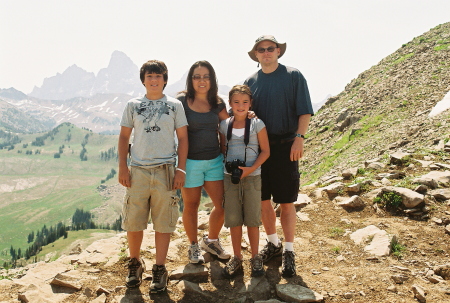 Grand Tetons from the back.