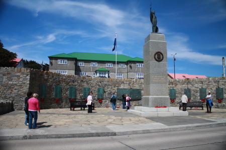Memorial to British casualties - Port Stanley