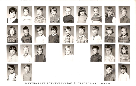 Martha Lake Elementary 1967-68