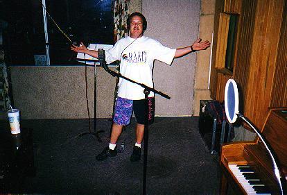 In the studio 1997