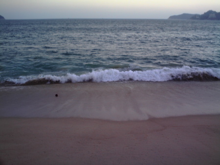 1st beach picture in Acapulco
