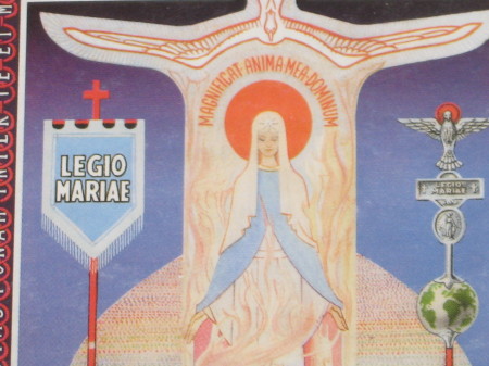 The Cover of Legion of Mary Pamphlet