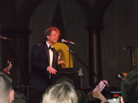 Bon Jovi performing at the Inaugural Ball