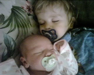 Nolan & baby sis Brianna