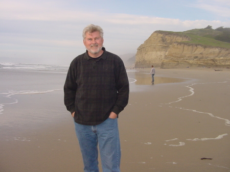 At the Beach in California