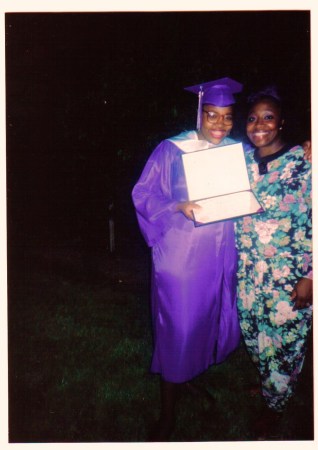 Me & Mom-Graduation '91