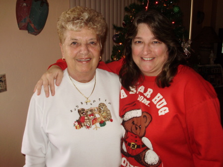Me & Mom Christmas 2008