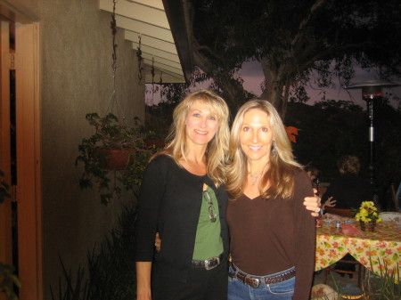My sister (Denise) with me at Thanksgiving