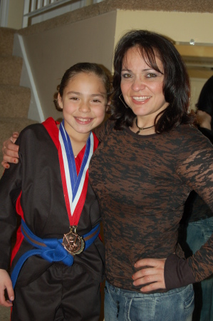 1 gold 1 bronze Karate competition