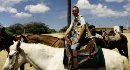 Horse ride inAruba 1998