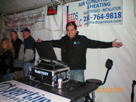 Entertainment at cook-off (DJ/Karaoke)