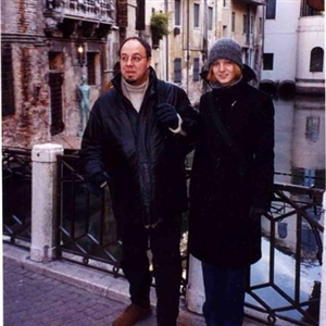 A cold day in venice with Katia