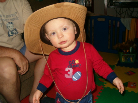 Steven Ready for Walk-About