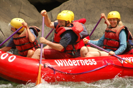 rafting at Ohiopyle