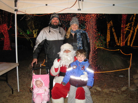 The family at California Living Museum