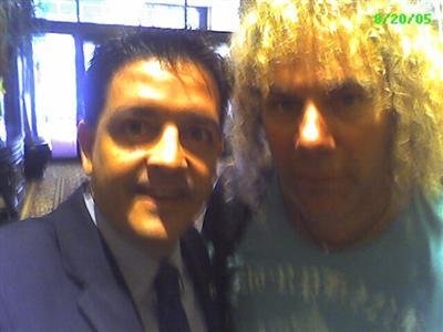 Me and David Bryan from Bon Jovi