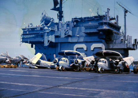 Aboard USS Kitty Hawk June 1964