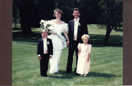 wedding day june 8, 1991