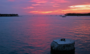 Sunset in  the Florida Keys