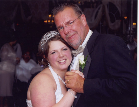 Dad & Michele on her Wedding Day