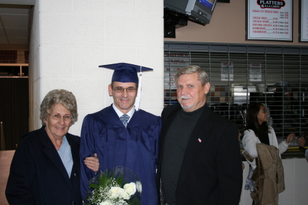 Me with Mom and Dad at Graduation