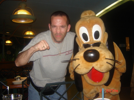 Bruce and Pluto "REAL TOUGH!!"