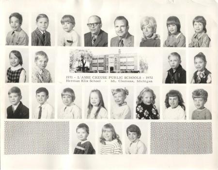 Kindergarten Class 1971 - 72 - Herman Klix Sch