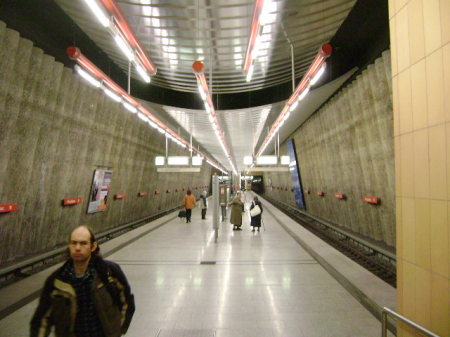 Munich-Mangfallplatz U-bahn Station