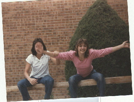 Dawnann Godwin Speer and Tina Cloutier 1984