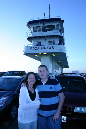 Ryan and Rebekah on Ferry