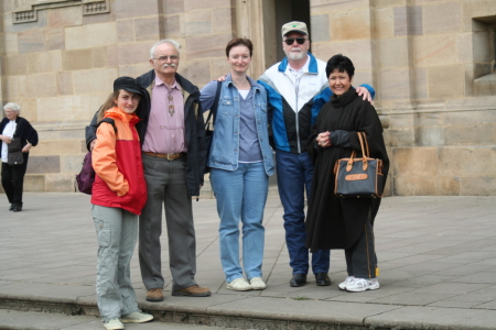 Adela's "German family" in Fulda
