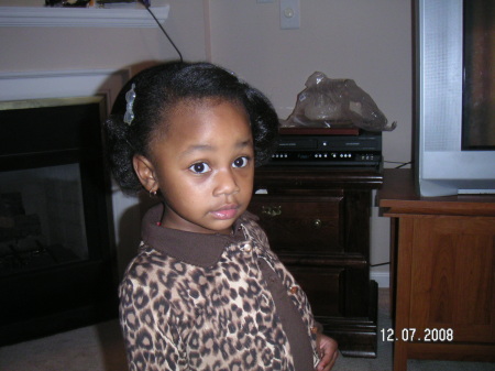 My daughter Paris at age 2