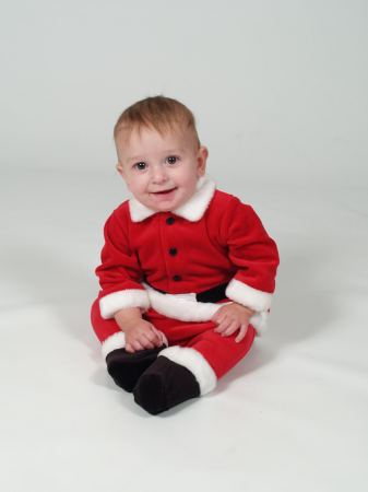 My grandson Jordan at Christmas