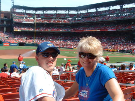 Cubs At Busch Stadium