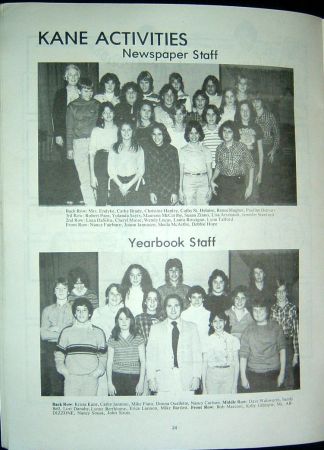 1981-82 Kane Junior High Yearbook for 7th &amp; 8th