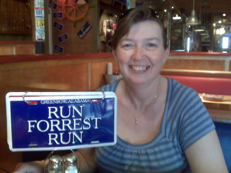 Me at Bubba Gumps