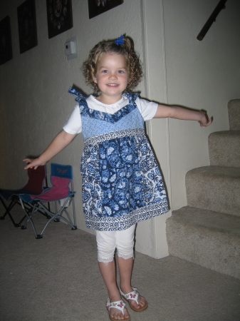 Abigail 4 yrs - First day of Preschool 2008