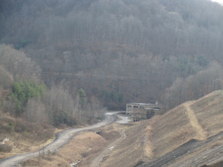 Distant View of L-wood Hollow - Dec. 2008