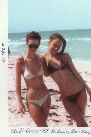 Me & Donna-5/83-Pt. St. Lucie, Fla.-(age 27)