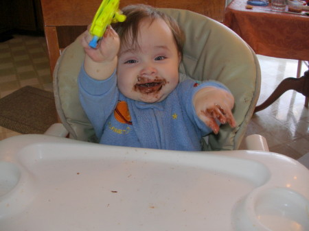 Emily LOVES Chocolate!