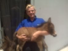 Walter with NEW miniature Mule