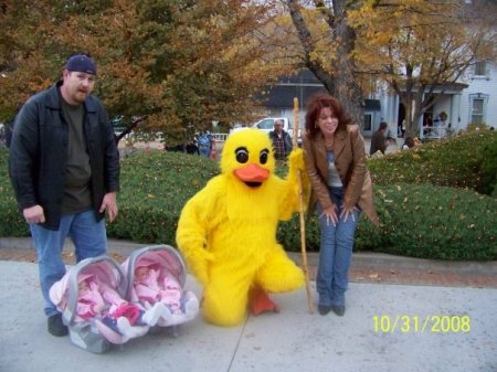 My Cousin Jeremy and his twins and I on Hallow