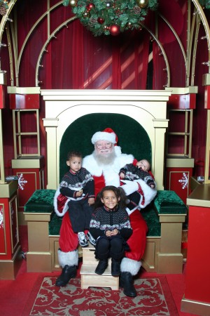 Santa and the Kids